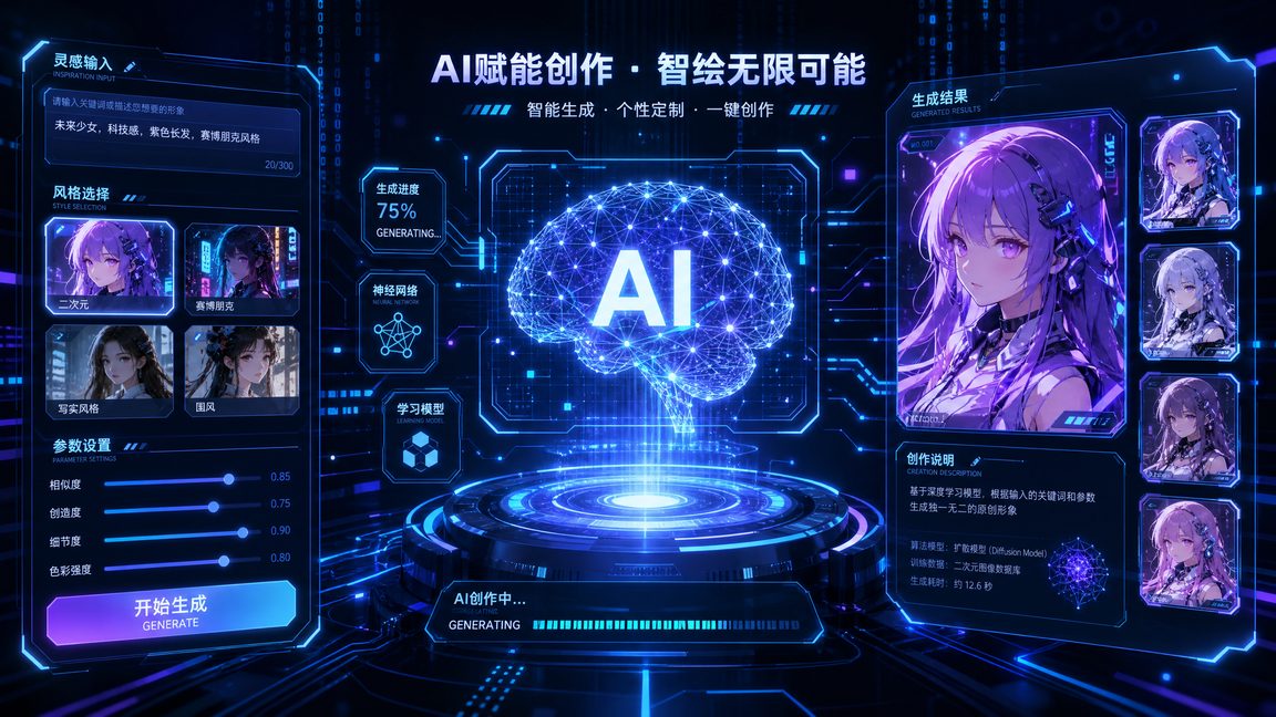 同人动漫AI赋能动漫创作工具